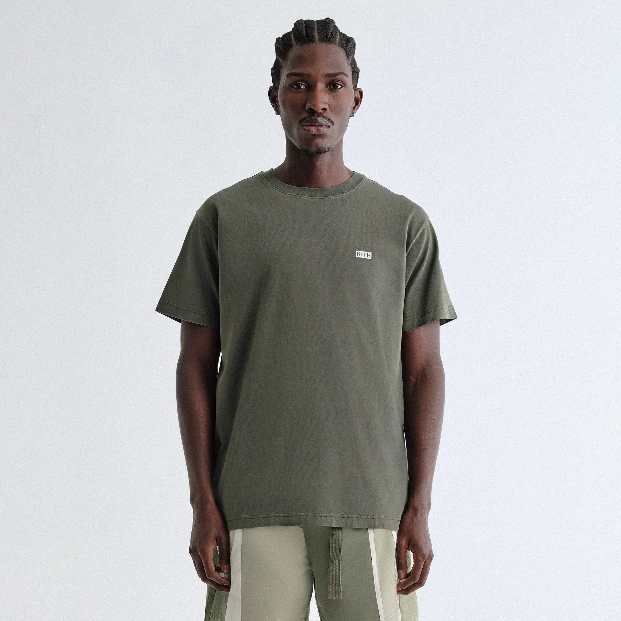 Kith LAX Tee - Cypress Minimalist Stitching Travel Style Trend