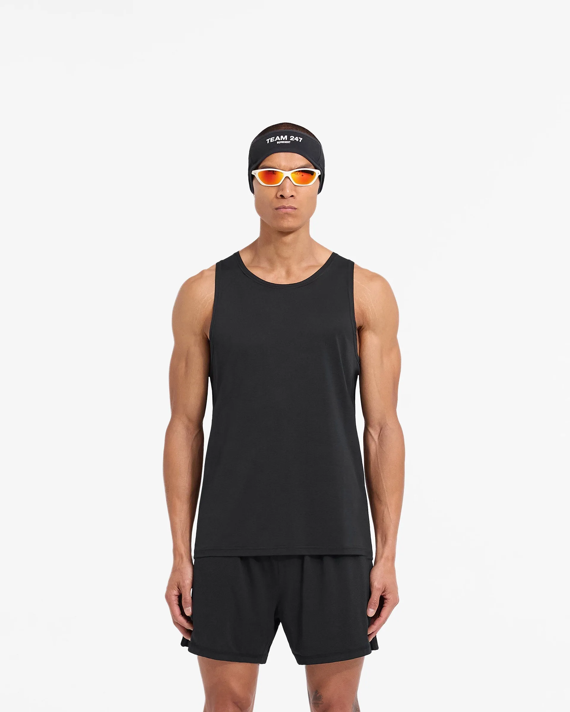 LightweightBlend Beach Wear 247 DNA Mesh Vest - Black