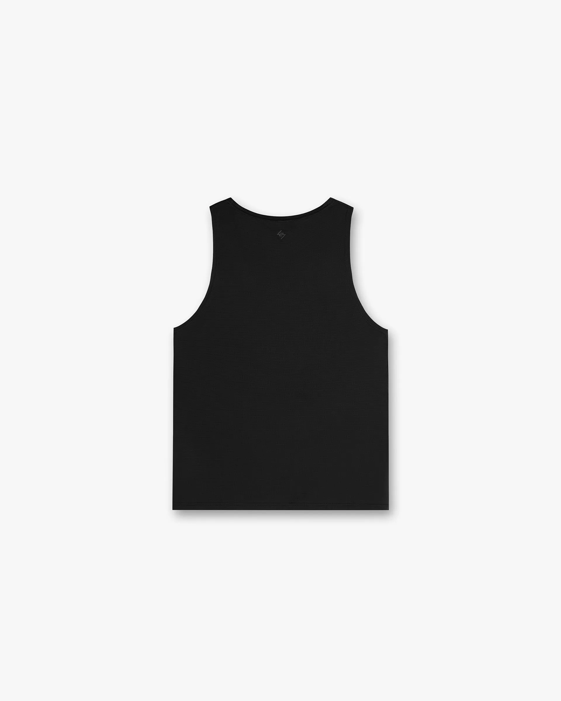 Soft Cotton Feel Zero Waste Production 247 DNA Mesh Vest - Black