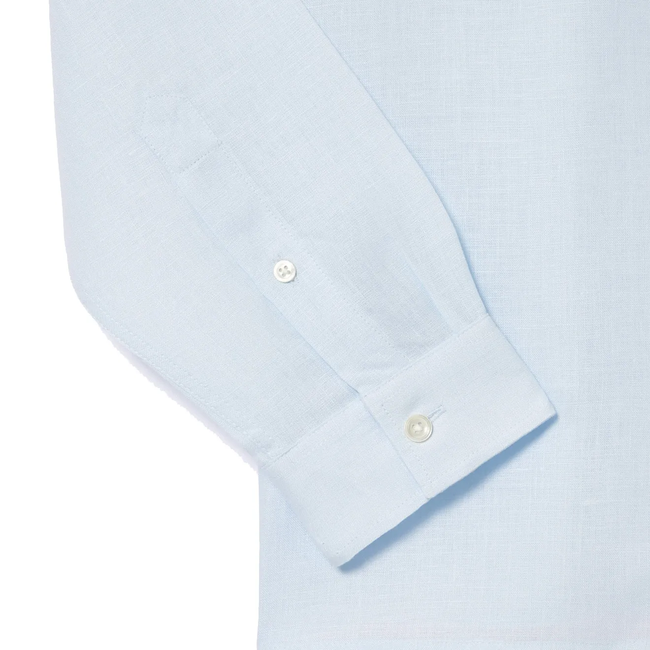 Lacoste Linen Shirt Light Blue Fall Fashion Trendy Wear