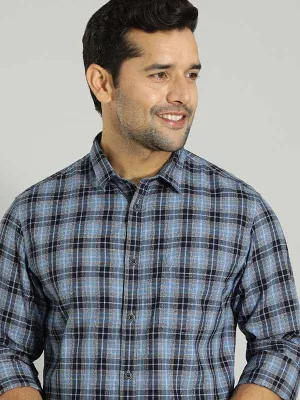 Men Checked Full Sleeve Cotton Shirt Wardrobe Essential