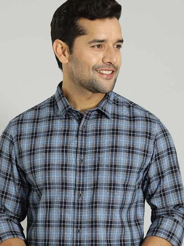 Men Checked Full Sleeve Cotton Shirt Wardrobe Essential