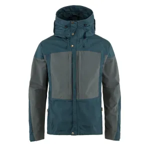 Moisture Wicking Lining Fjallraven Keb Jacket Mountain Blue / Basalt