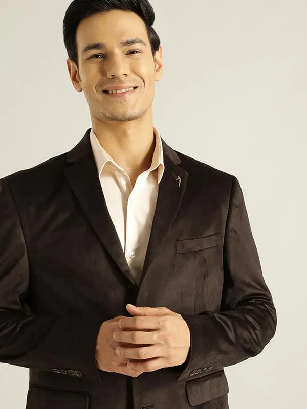 ReinforcedSeams Constructed Solid Casual Blazer