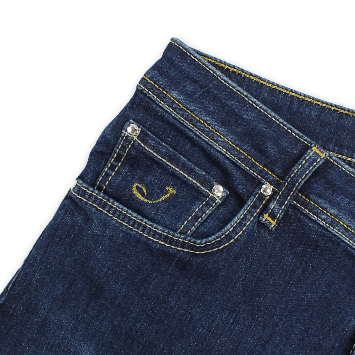 Jacob Cohen - Nick Slim Fit Gold Badge Jeans All Time Basic