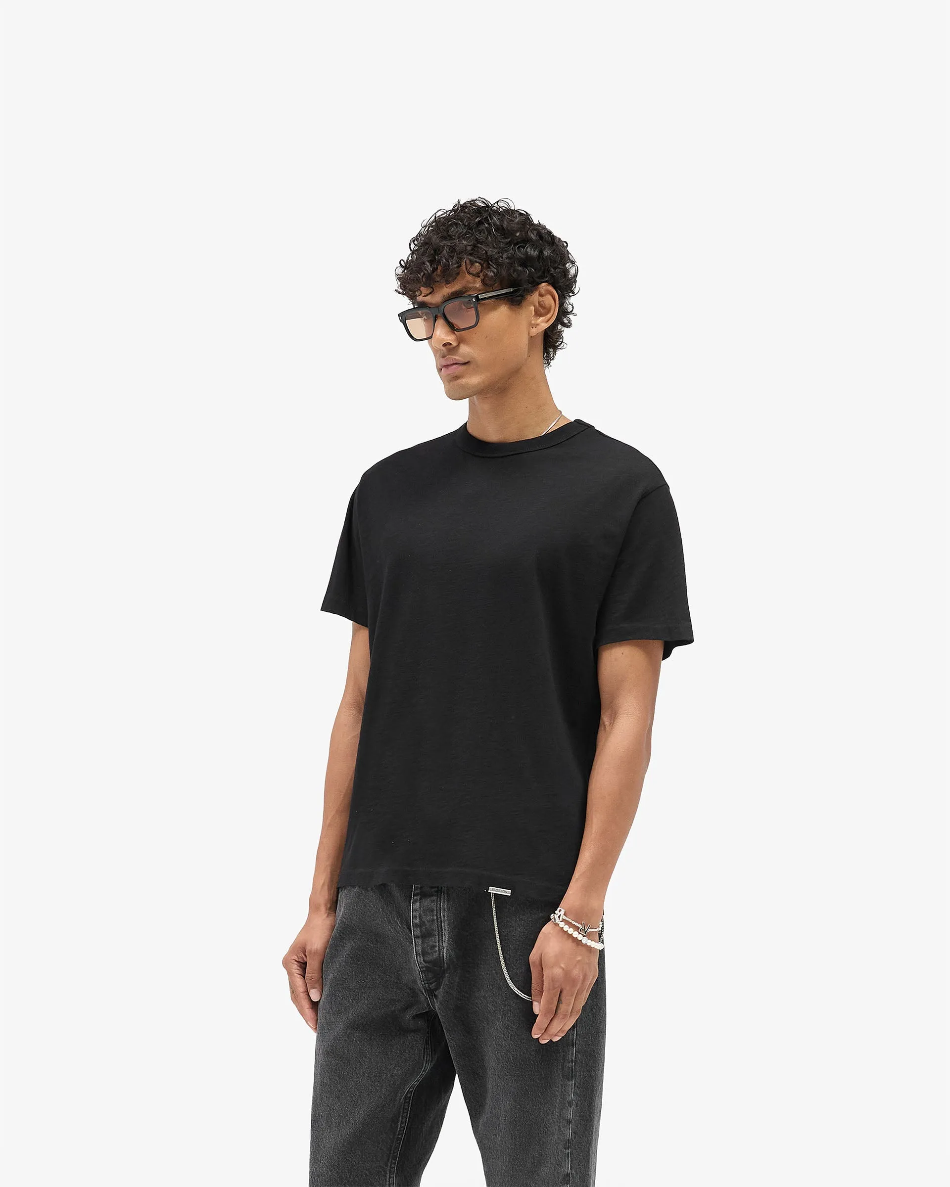 GH T-Shirt - Jet Black Stylish and Relaxed