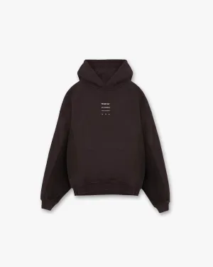 247 Uprising Oversized Hoodie - Chocolate Cool Style