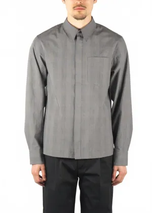 Corran Shirt In Grey Essential Wardrobe Layering Piece