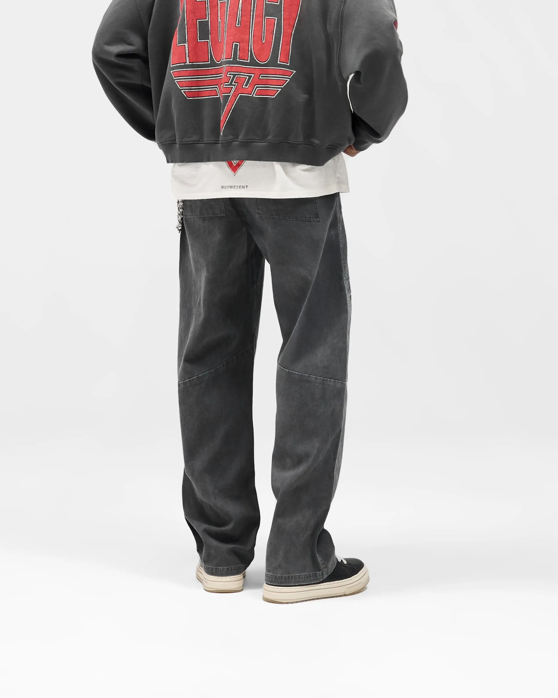 Urban Flex stain resistant coating Cotton Workwear Pant - Washed Black