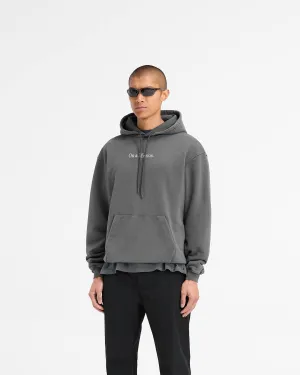 247 On A Mission Hoodie - Aged Black Work Wear Timeless Sporty
