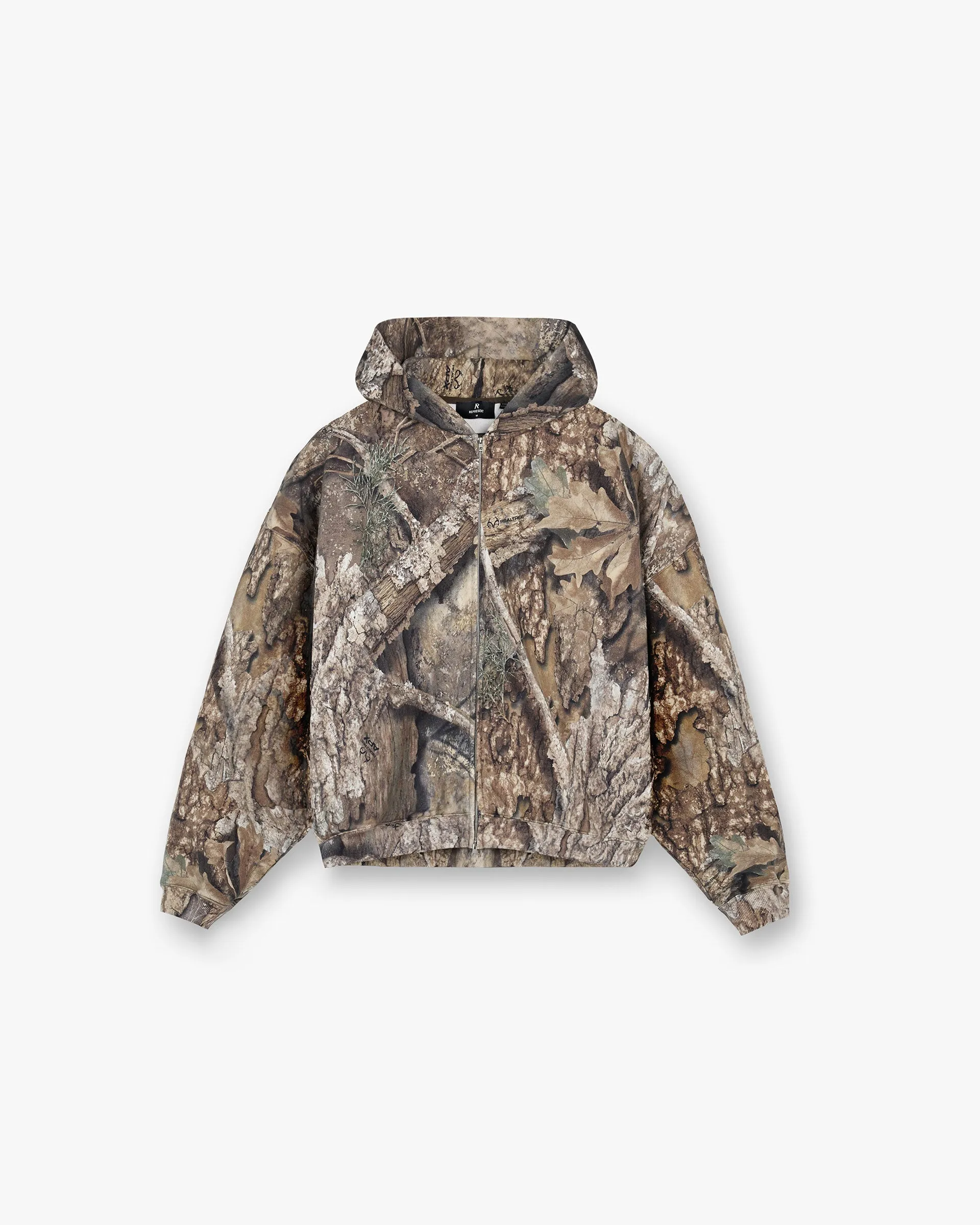 Winter Wear Realtree? Zip Up Camo Boxy Hoodie - Camo