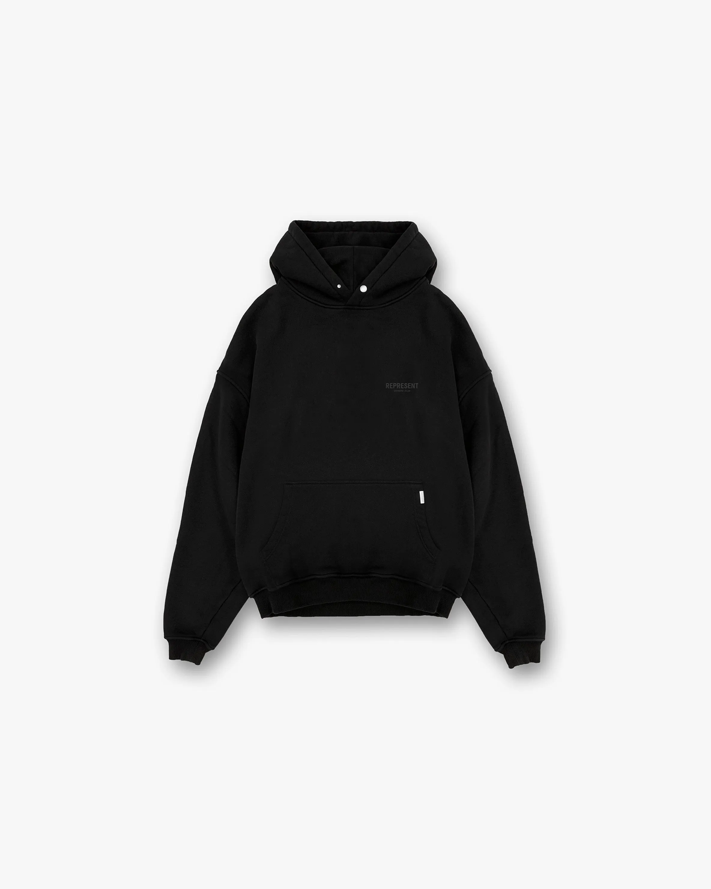 product cycling suitable endurance Errand Ready Represent Owners Club Hoodie - Black Matte