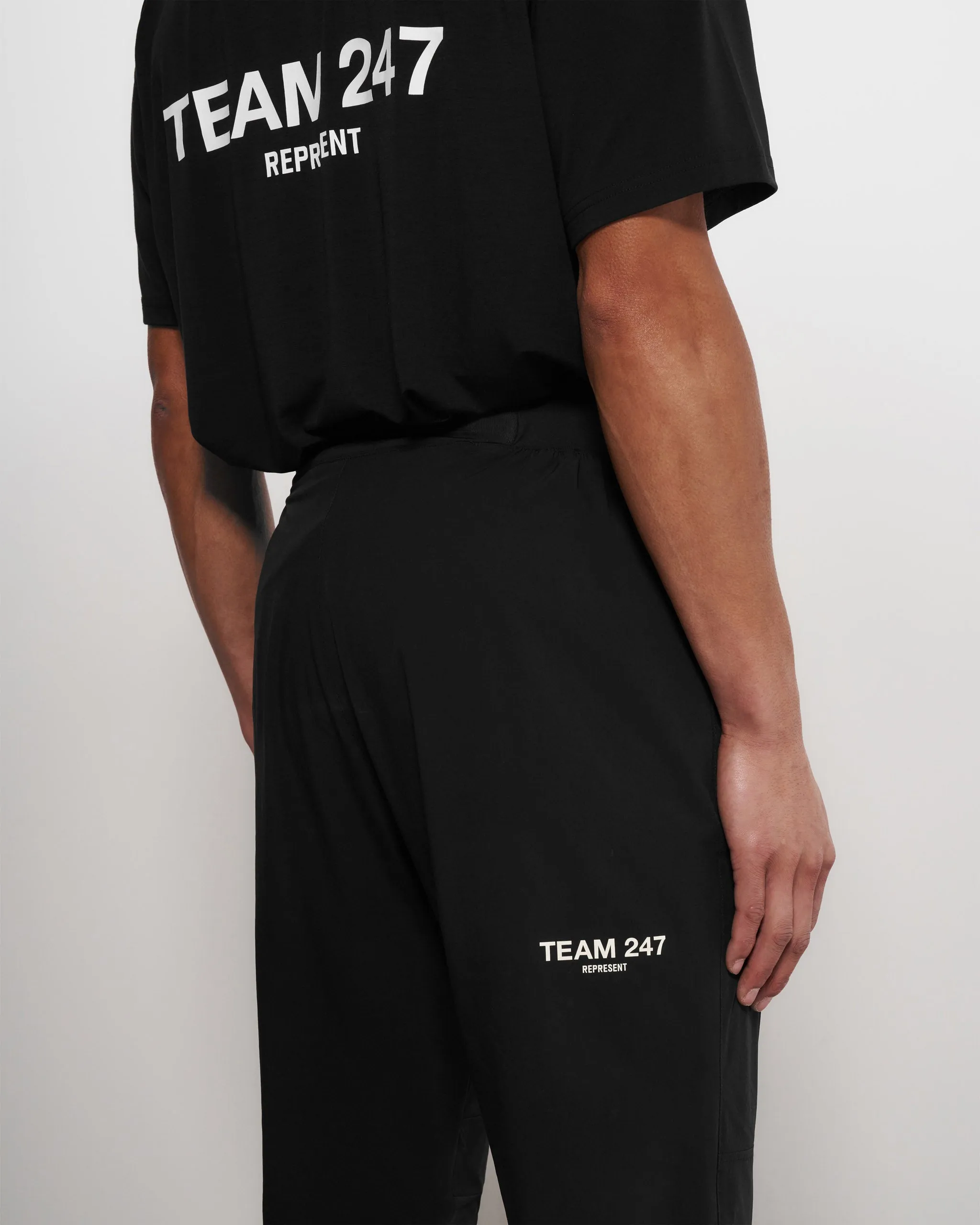 Daily Style Wrinkle Free Fabric Team 247 Training Pant - Black