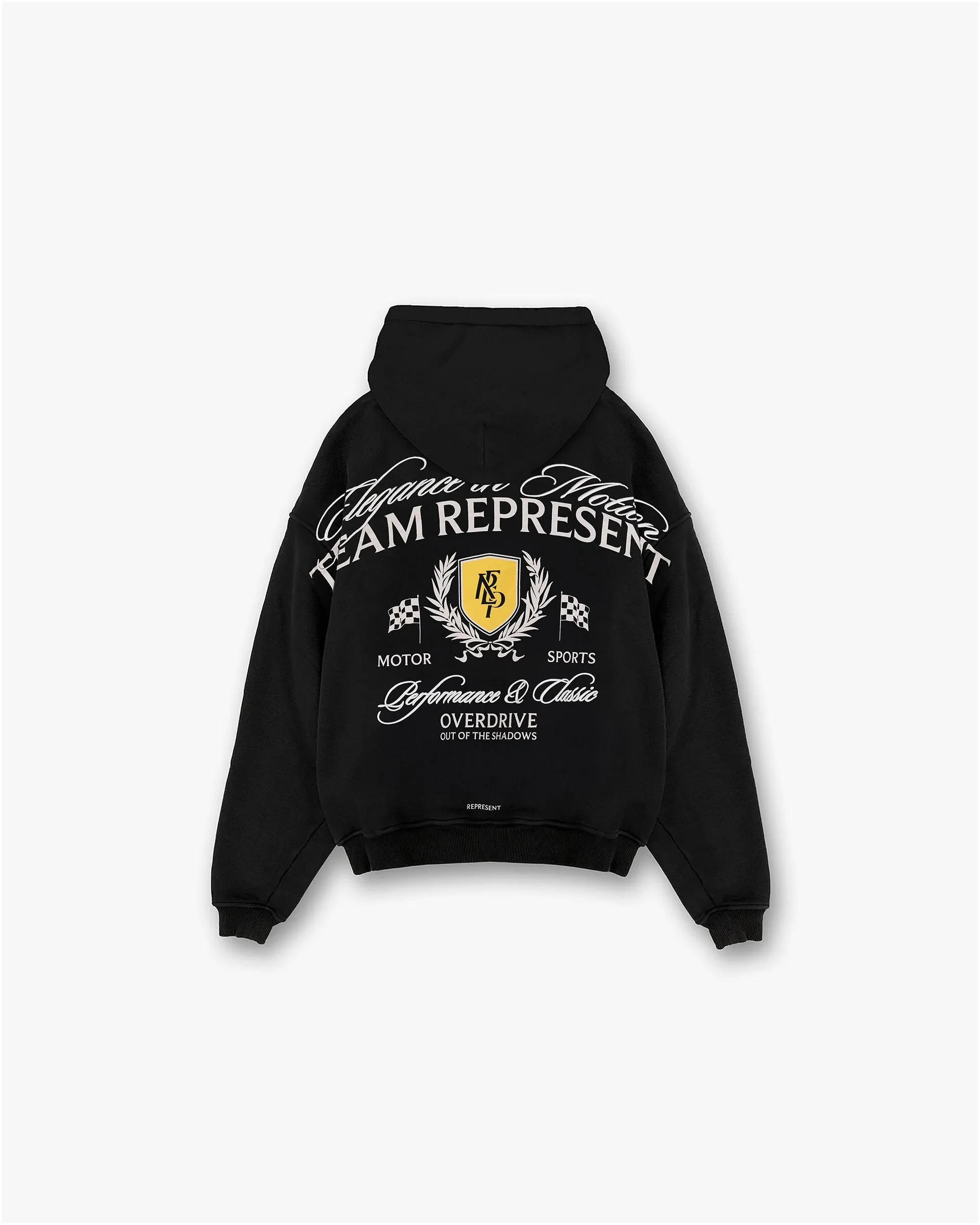 Crest Hoodie - Vintage Black Fresh Relaxed goes with boots
