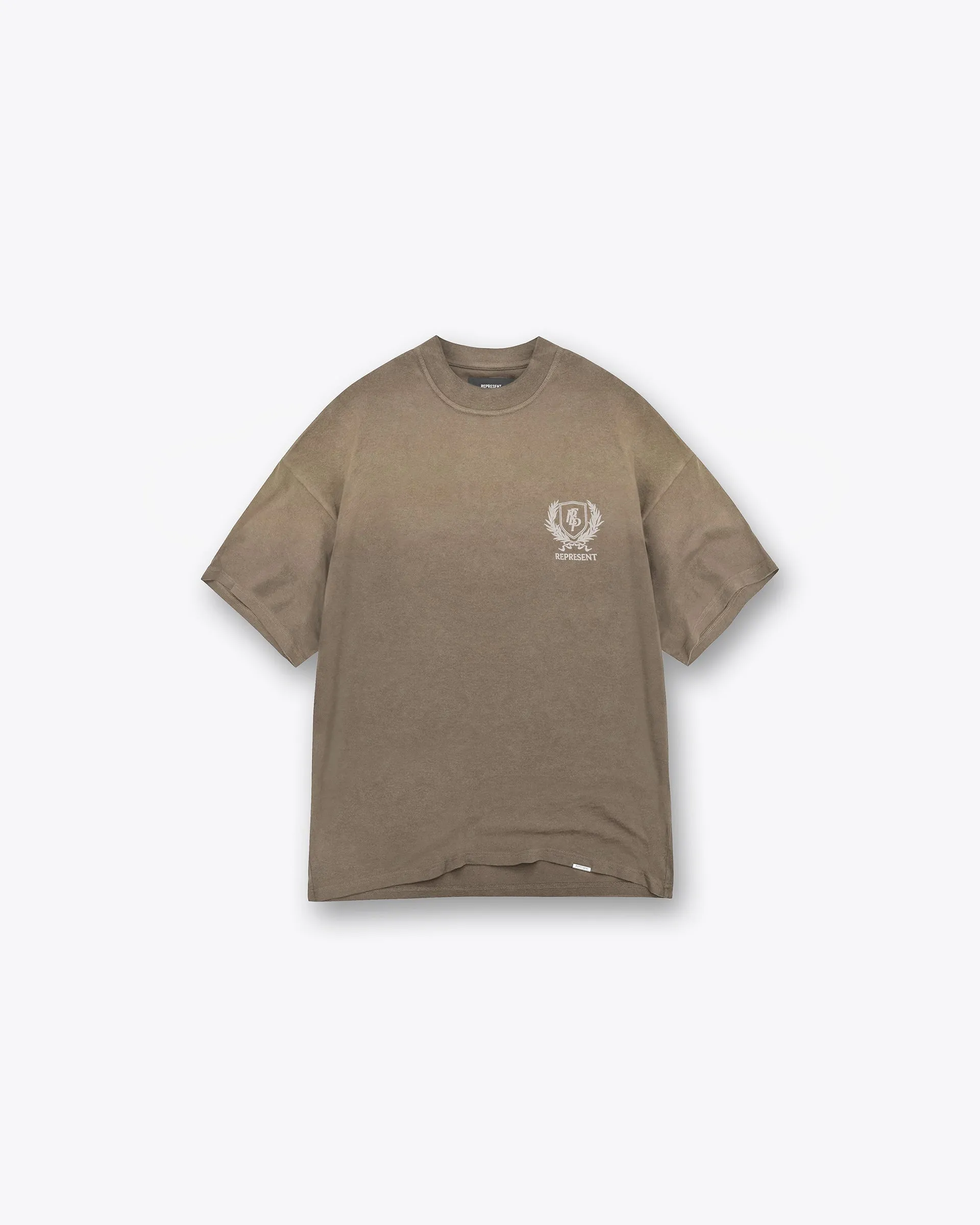Crest T-Shirt - Dark Taupe Active Comfort Wear
