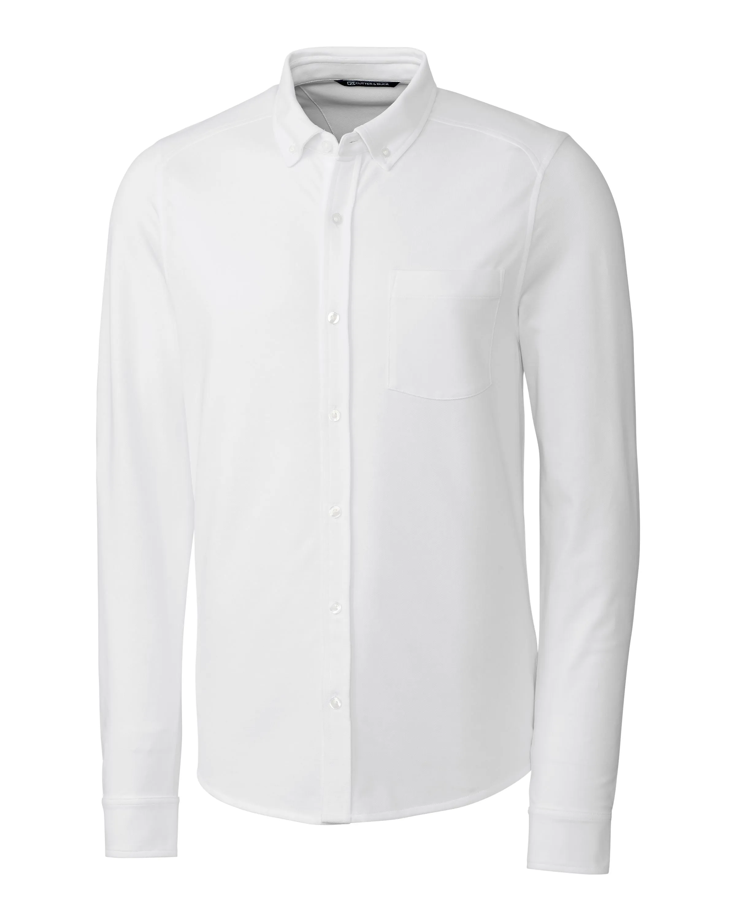 Cutter & Buck Men's Reach Oxford Button Front Shirt Preppy Vibe