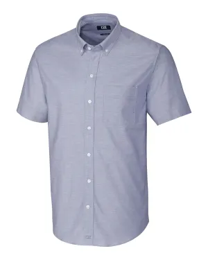Youthful Appeal Special Occasion Cutter & Buck Stretch Oxford Mens Short Sleeve Dress Shirt