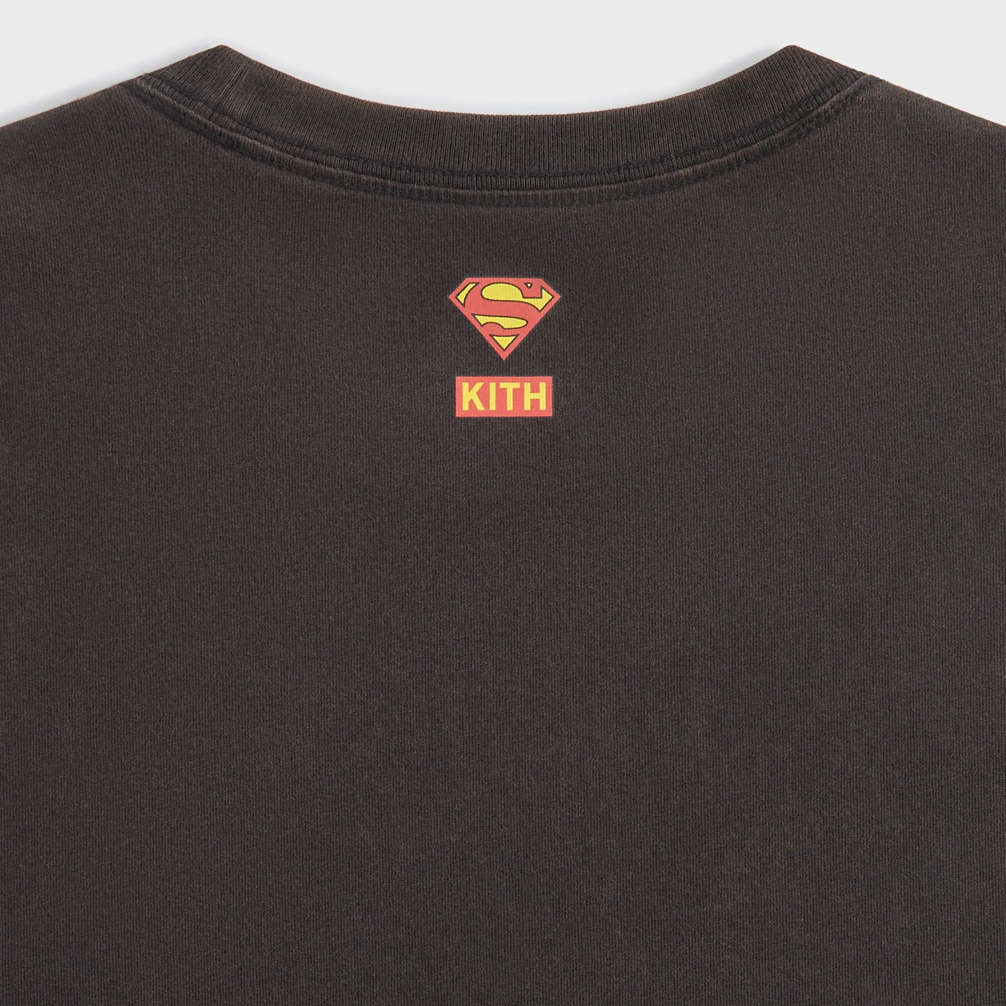Superman | Kith Lightning Bolt Tee - Black PreShrunkCotton Cozy Wearable