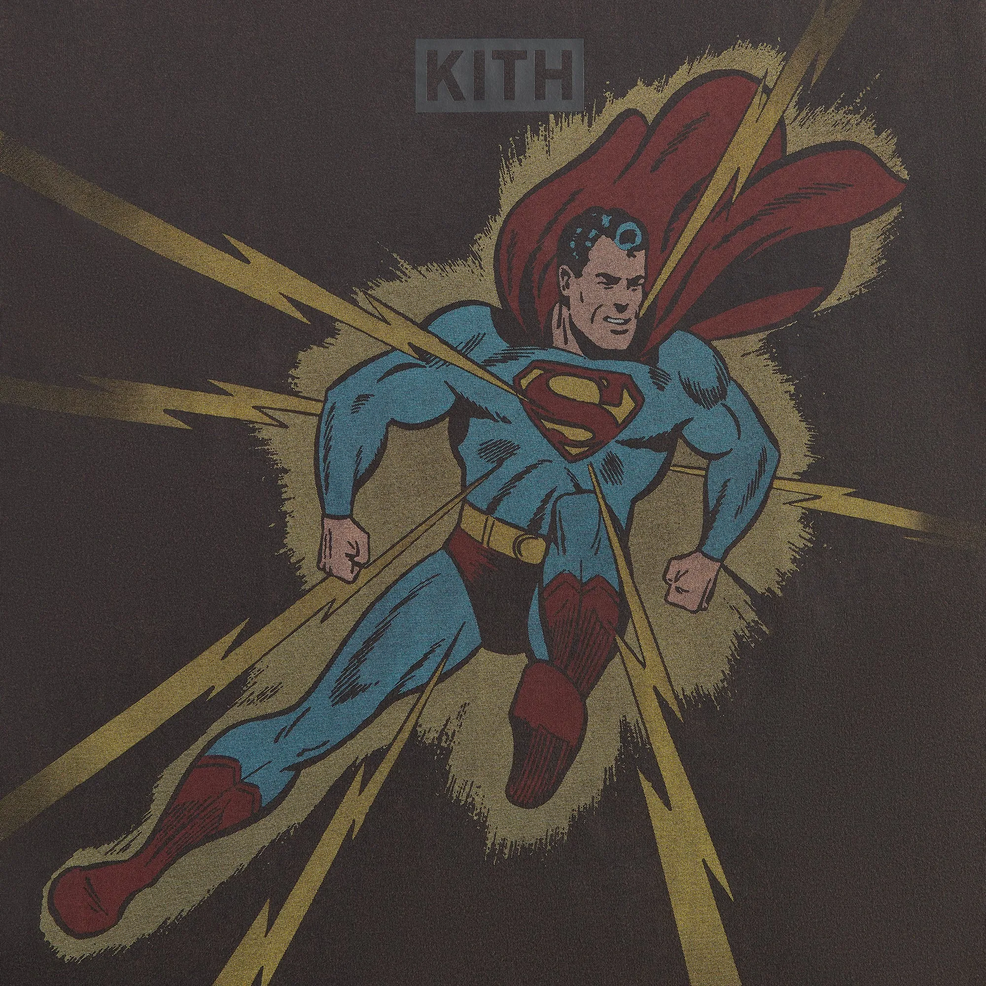 Superman | Kith Lightning Bolt Tee - Black Weekend Outfit suitable for all genders