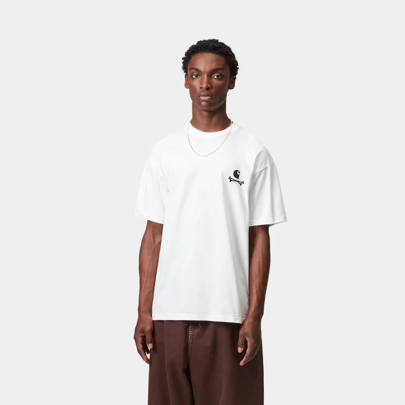 All Day Comfort Carhartt WIP S/S C Logo Archive T-Shirt White