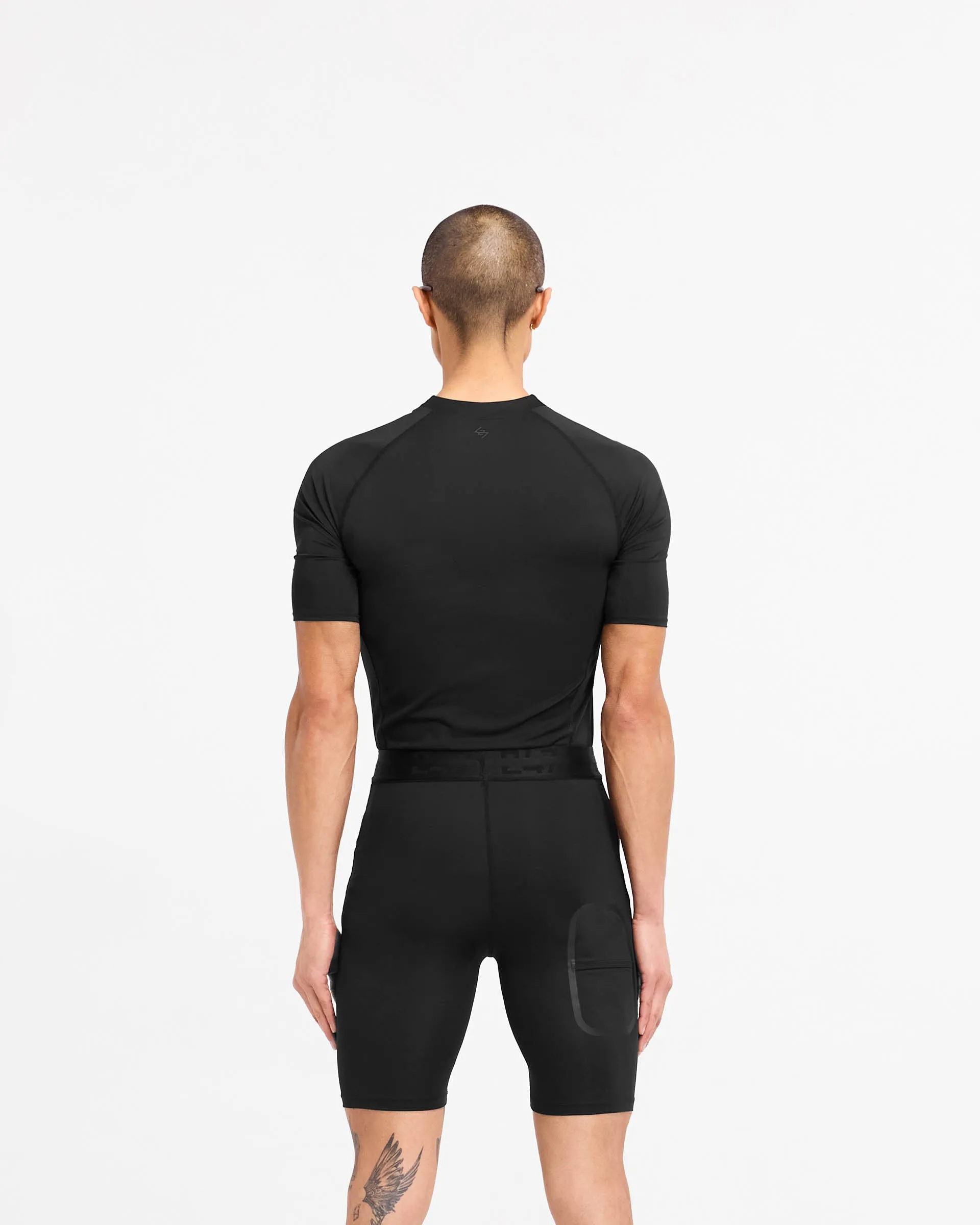 247 Compound T-Shirt - Black High Durability Weave