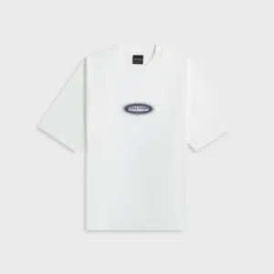 Daily Paper Dotted Logo Tee - White School Uniform Clean Cut