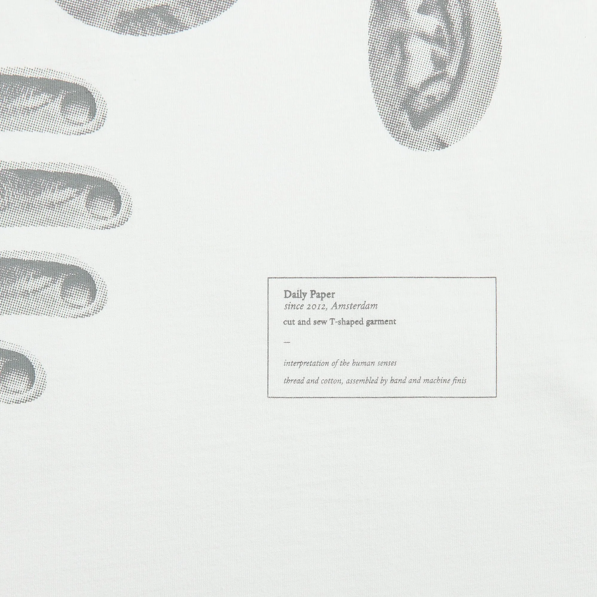 Essential Clothing Daily Paper Senses Tee - White