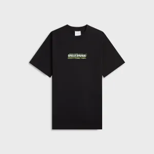 Daily Paper Sticker Tee - Black WrinkleResistant