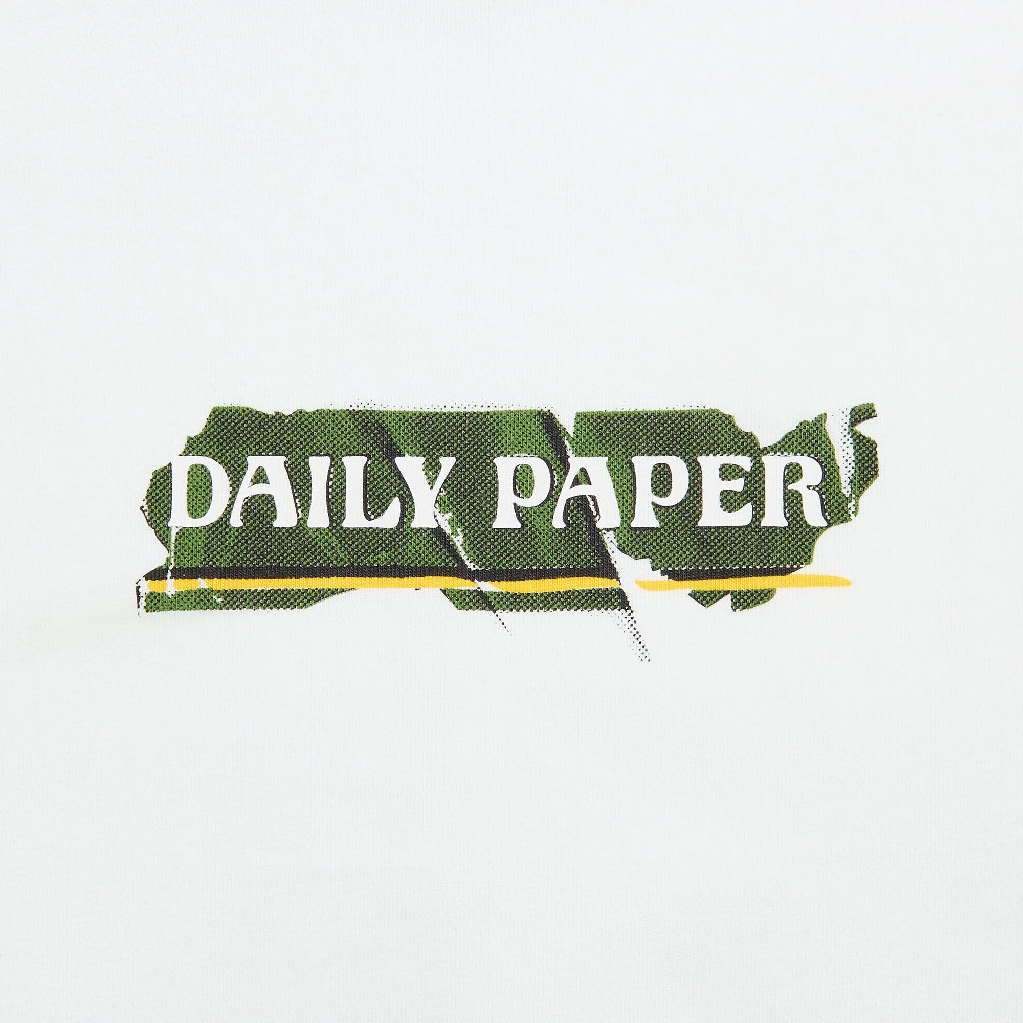 Daily Paper Sticker Tee - White MoistureWicking Technology Perfect Fit Wear