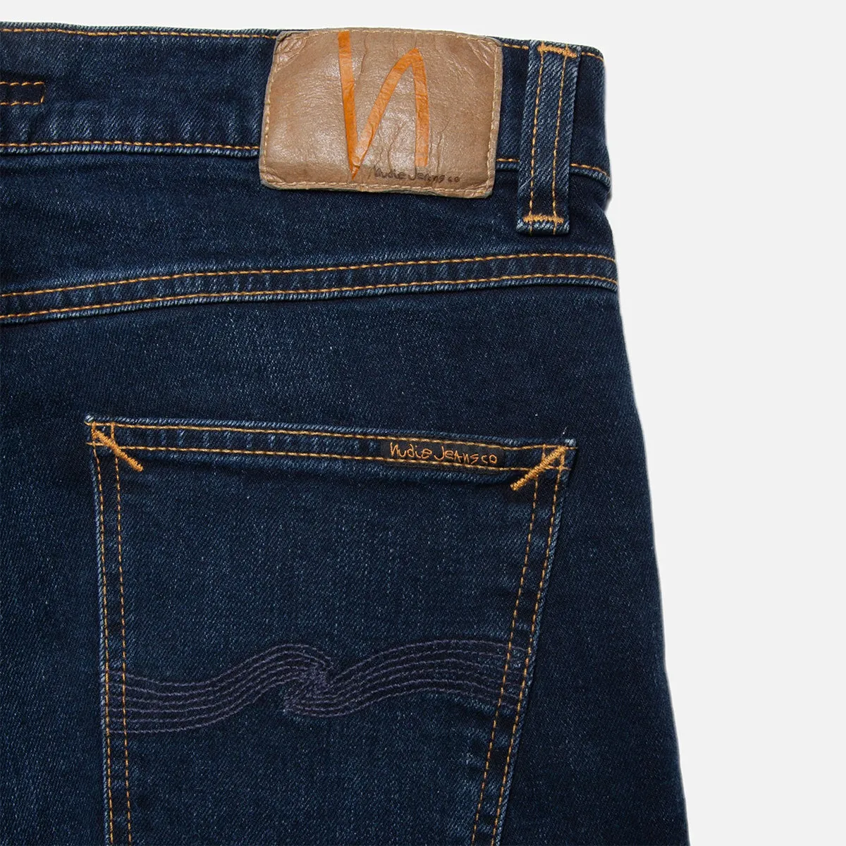 Nudie - Lean Dean New Ink Jeans Circular Knit Construction