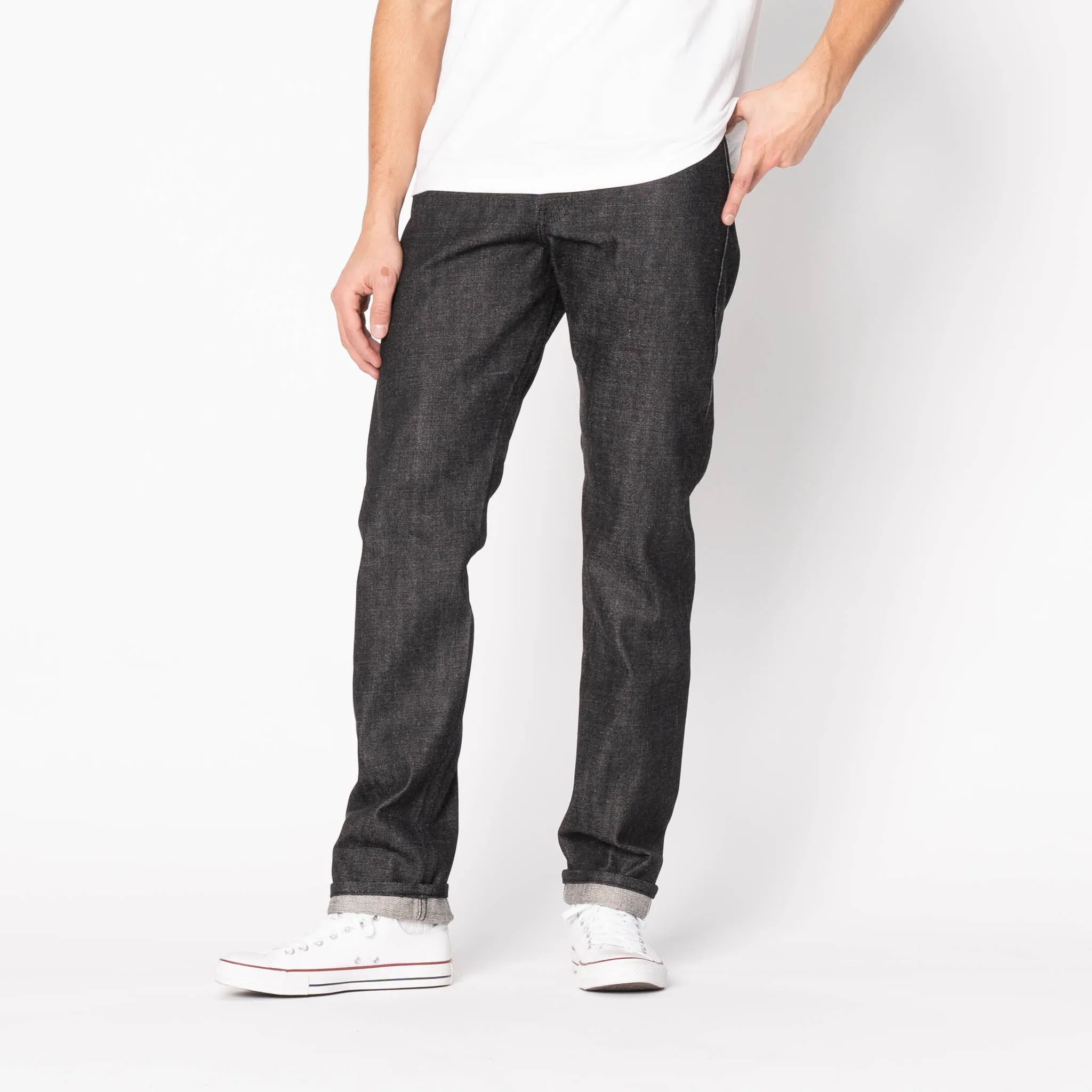 Weird Guy - Yatagarasu Selvedge - Black Simple Utility