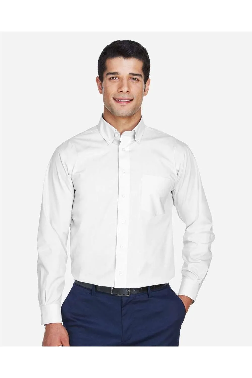 Comfy Design Urban Style Devon & Jones Crown Collection Tall Broadcloth Woven Dress Shirt