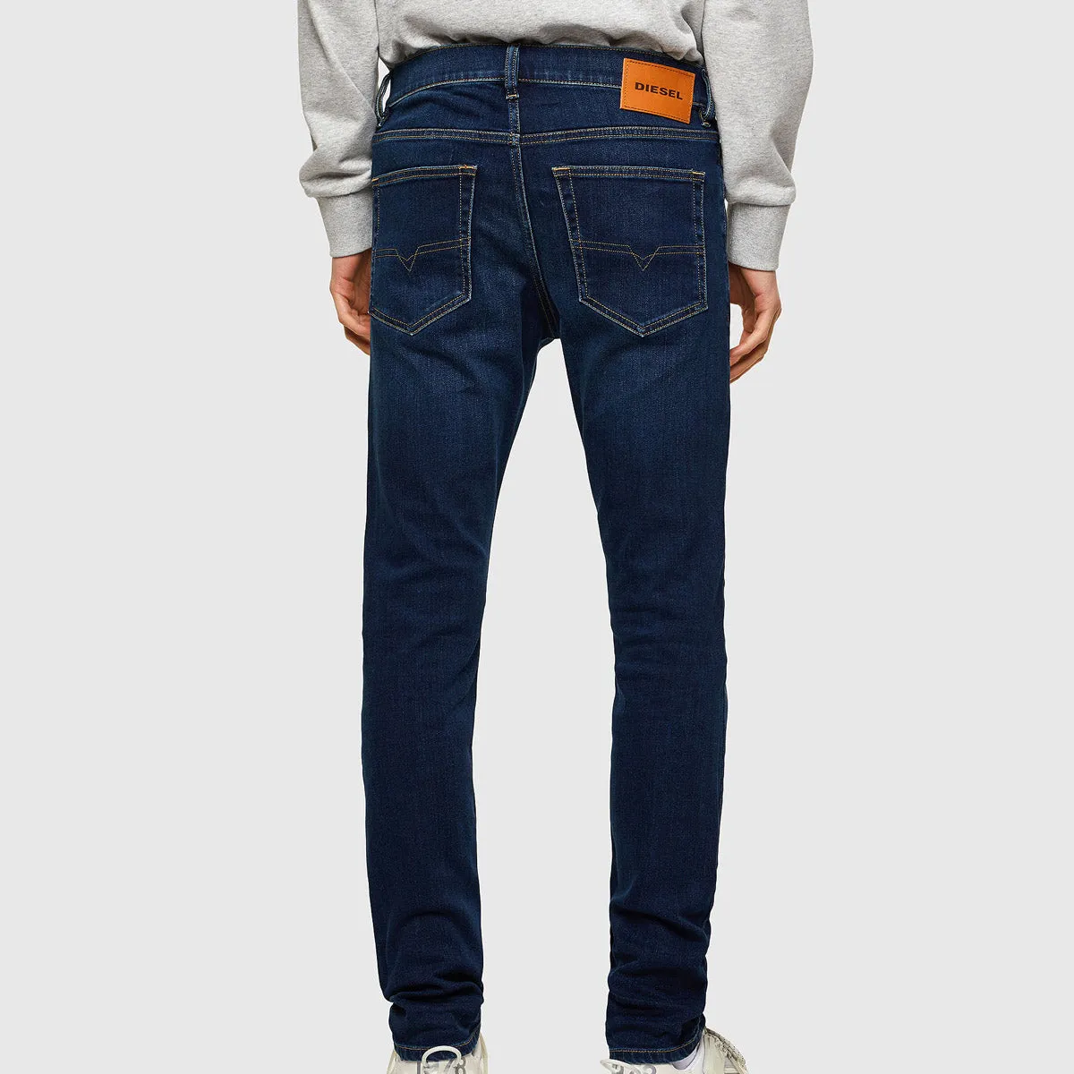 Diesel - D-Luster 009ML Slim Jeans in Blue Creative Look Elegant Road Trip Stylish Casual