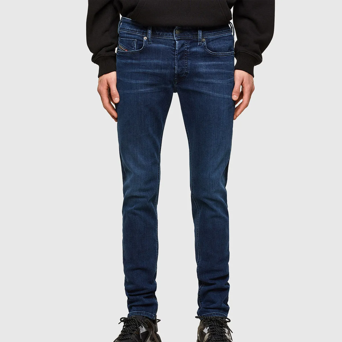 Wearable Piece Diesel - Sleenker-X 009QI Skinny Jeans in Dark Blue