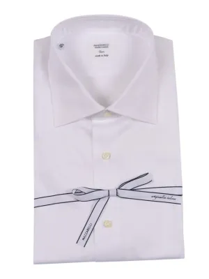 Slim-Fit White Cotton Shirt Fashion Forward Premium Comfort