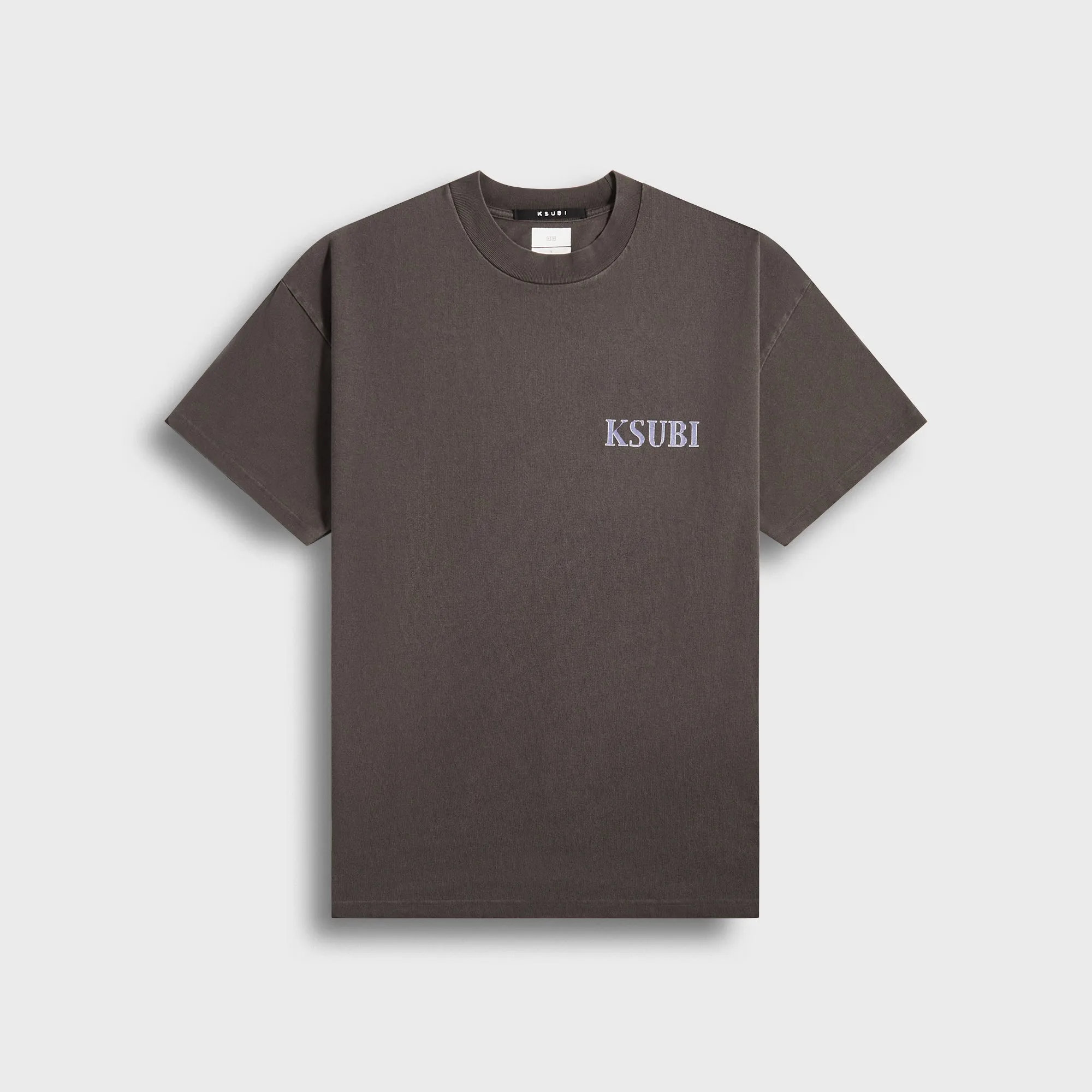 Ksubi Engine Ekcess Tee - Charcoal Chic