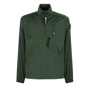 Athletic Cut ST95 Overshirt 02 Dark Green