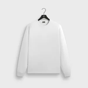 Trendy Vibes Kith Long Sleeve Vintage Tee - White