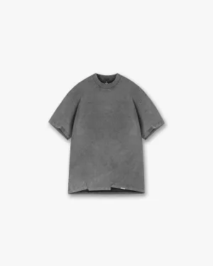 Initial T-Shirt - Vintage Grey casual outing