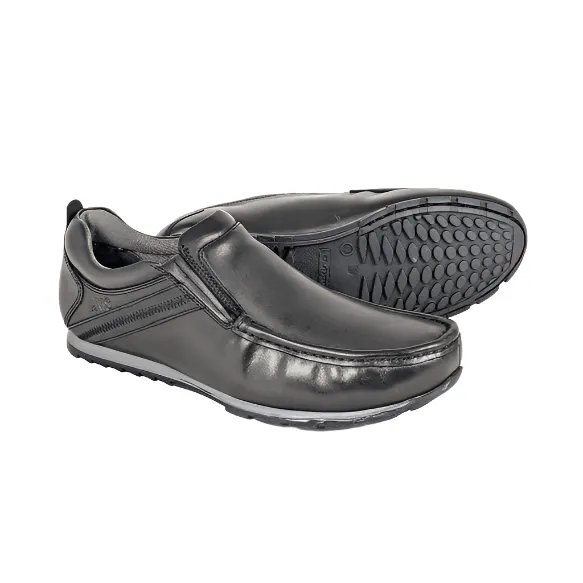 Dubarry Mens Shoe Kobe Black Sun Guard Glossy Finish