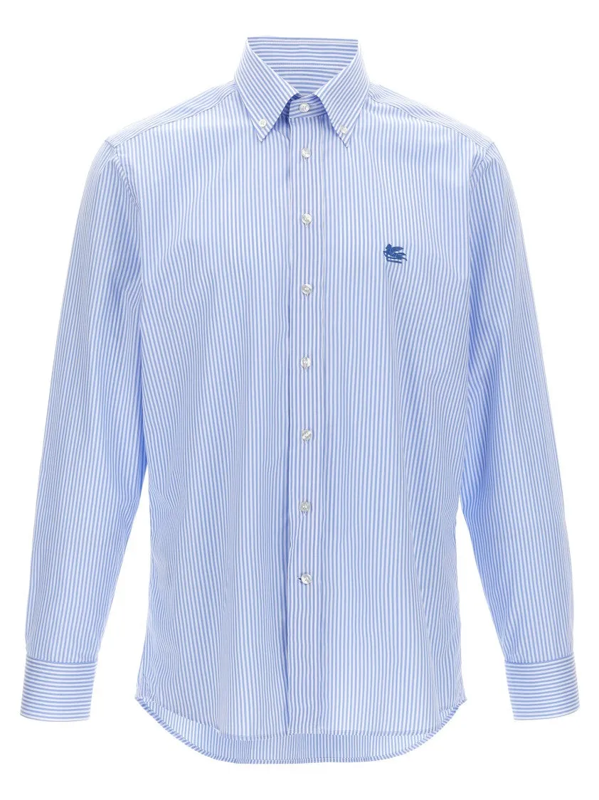 Anti Static Finish 'Pegaso' Striped Shirt