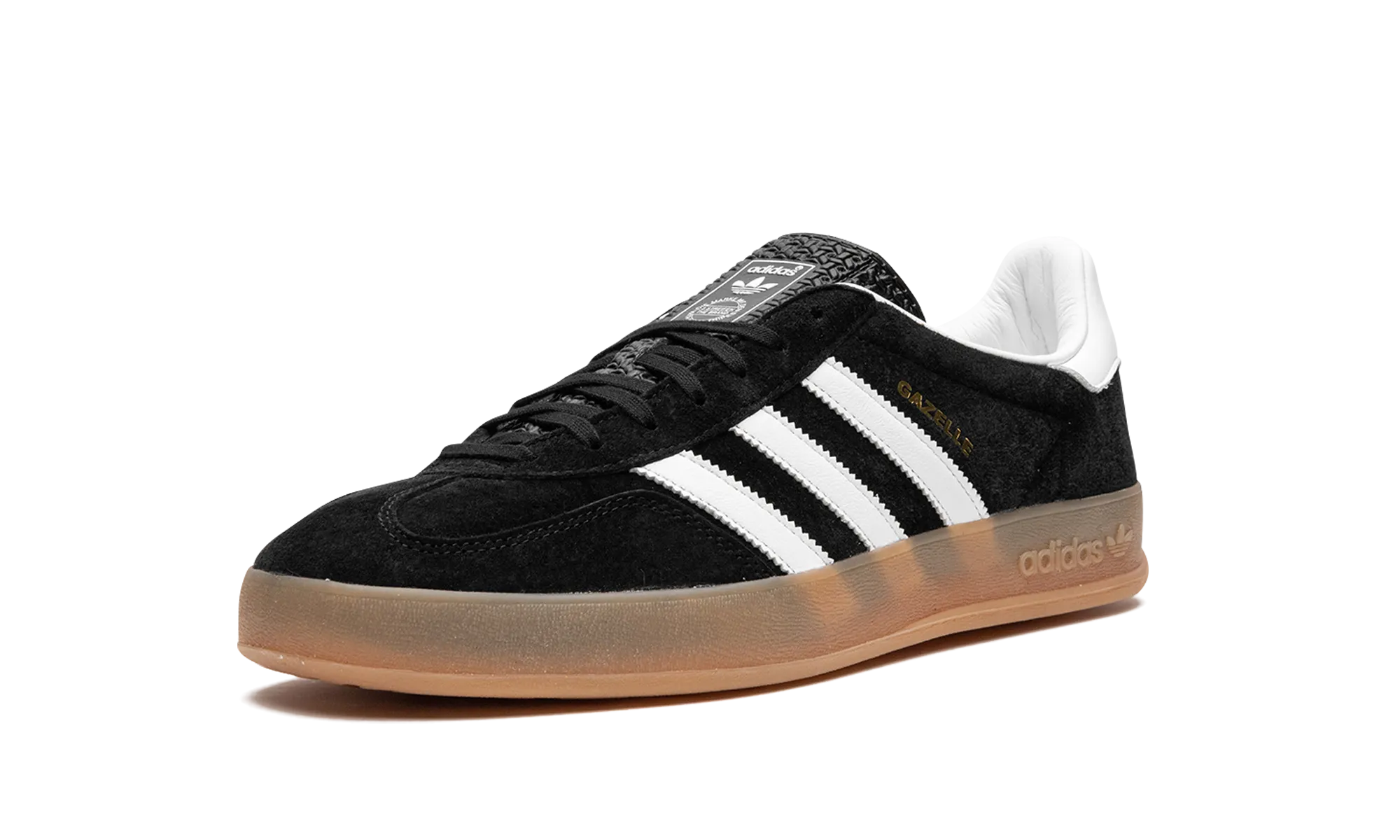 Gazelle Indoor "Black / White / Gum" Fast Moves Street Movement
