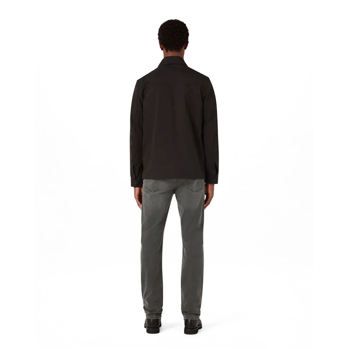 Workwear Style Belstaff Drome Overshirt Black