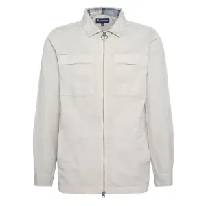 Striped style Minimal Design Barbour Glendale Overshirt Mist