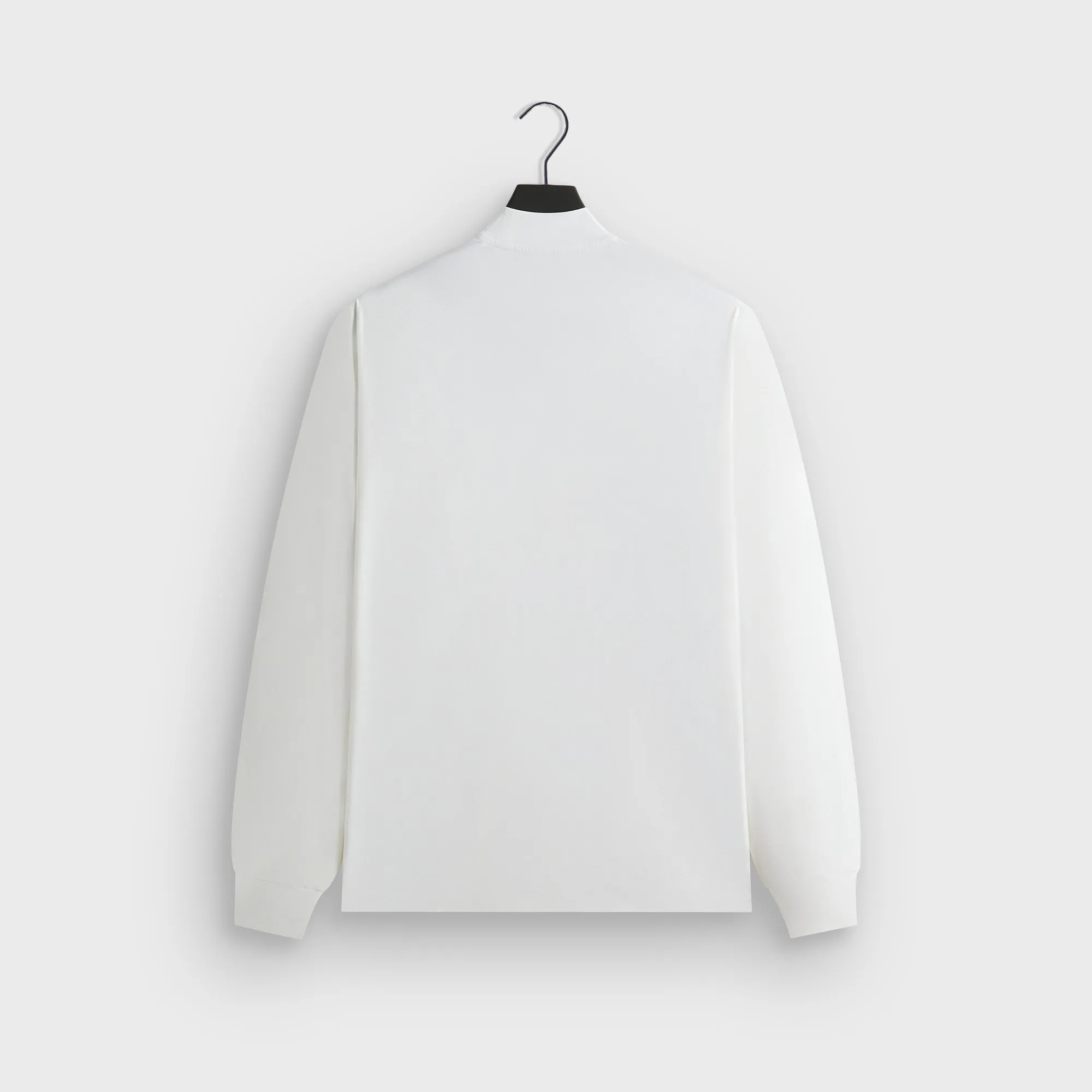 Kith Scratch Long Sleeve Mock Neck - White Eco Certified Fiber Seasonal Layering