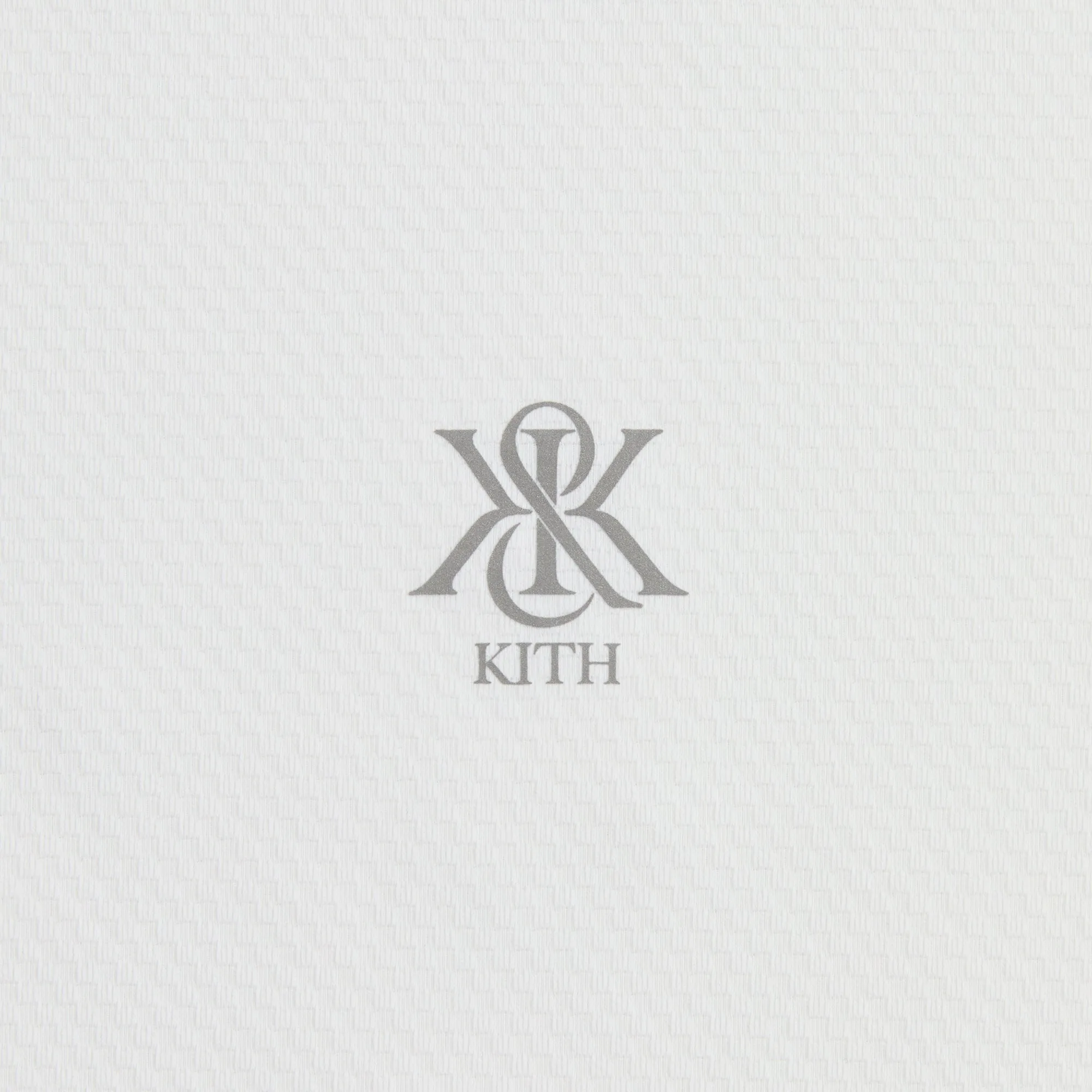 Kith Scratch Long Sleeve Mock Neck - White Perfect Fit