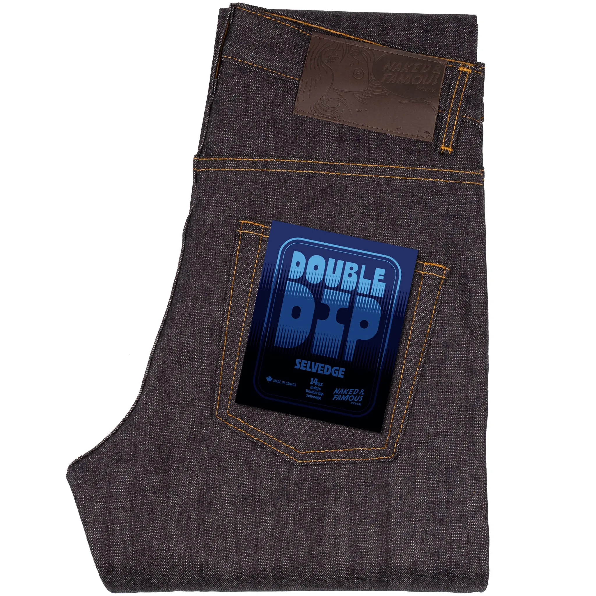 Low Impact Processing Smart Comfort Easy Guy - Double Dip Selvedge - Indigo