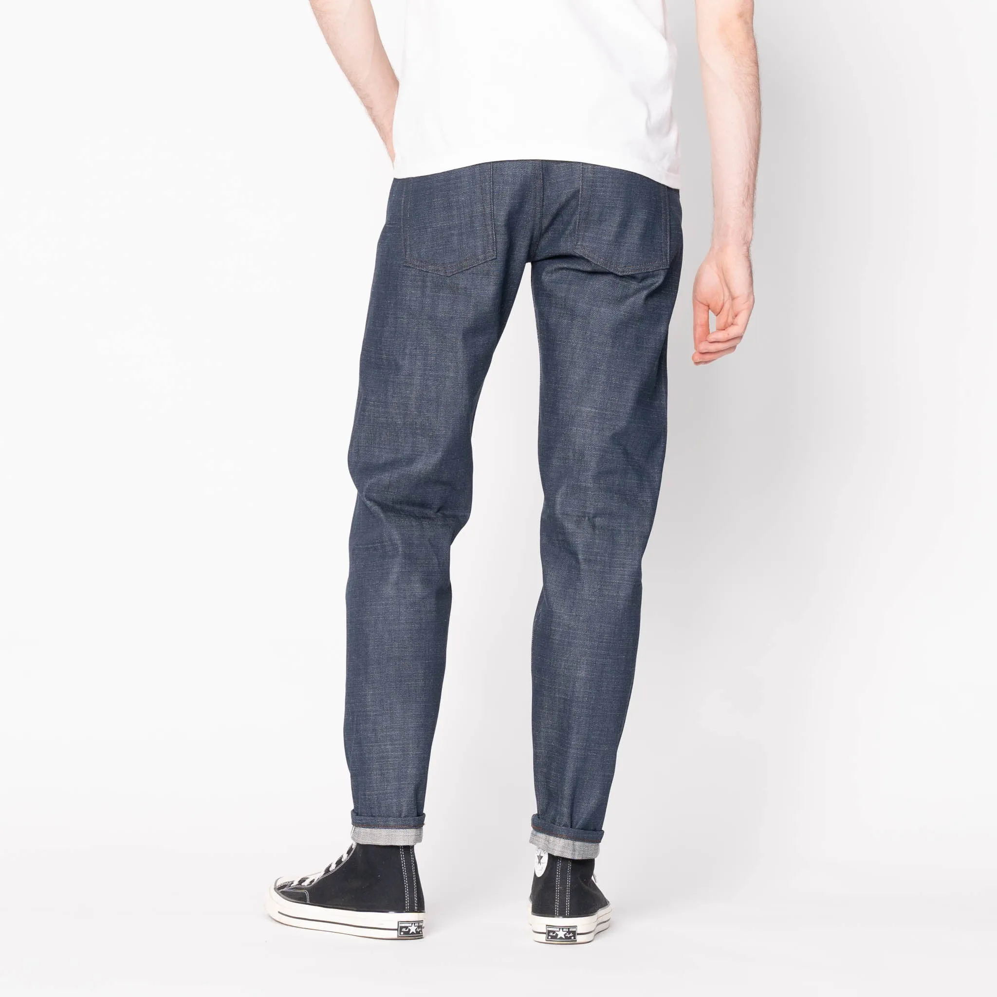 Trend Setter Sunny Vibes Outfit Vibe Easy Guy - Kawataro Selvedge - Indigo