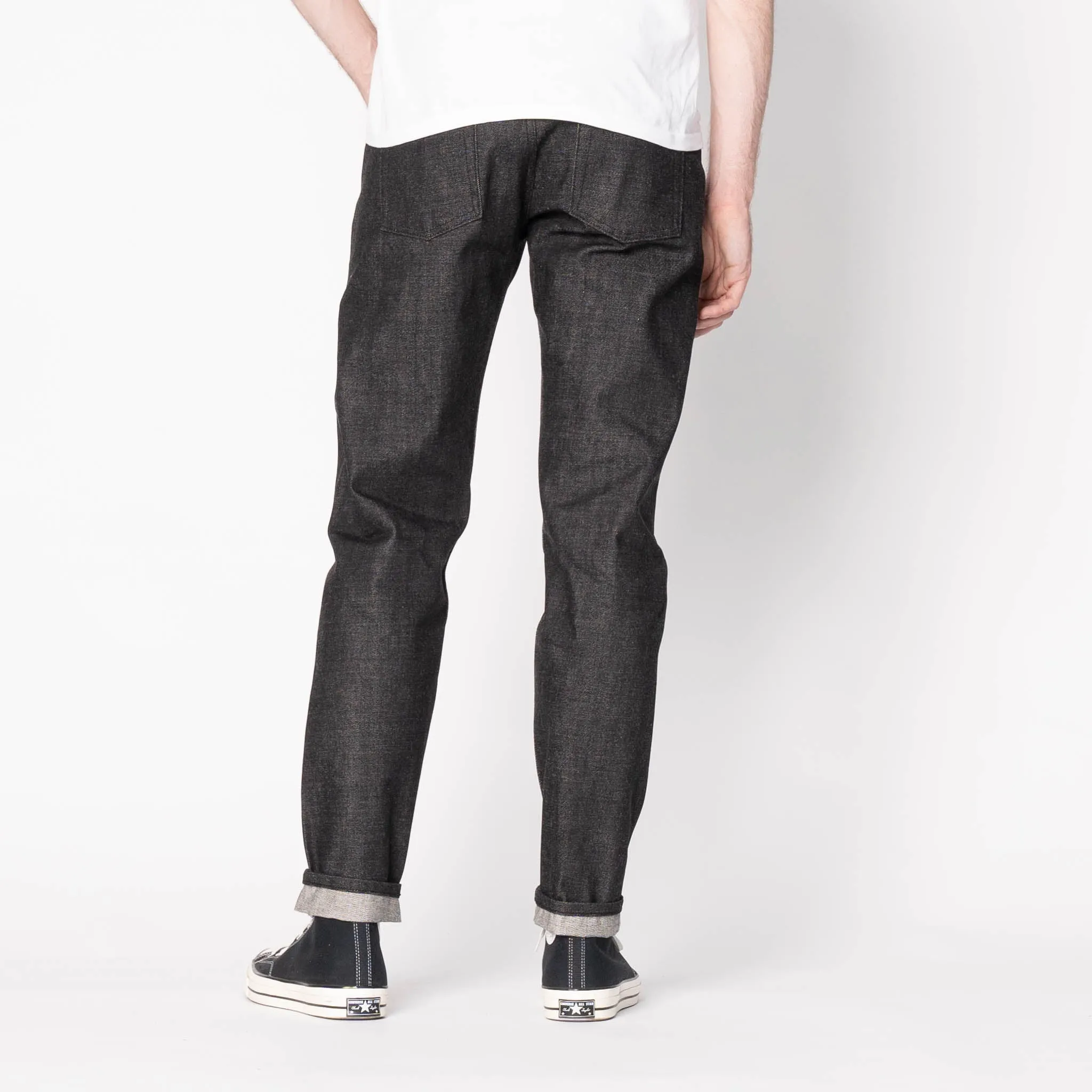 Daily Casual Party Look Classic Wear Easy Guy - Yatagarasu Selvedge - Black