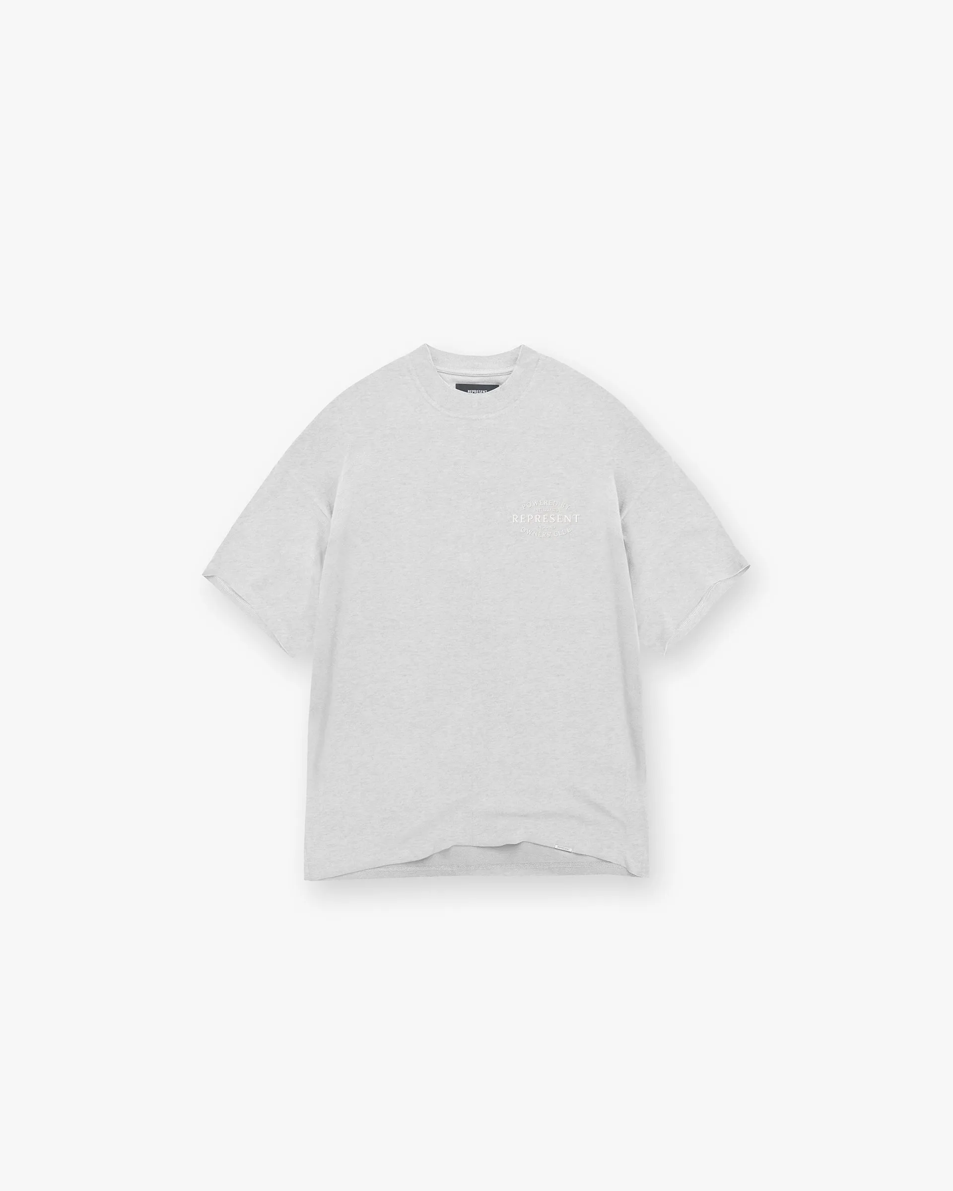 BiodegradableMaterial Represent Owners Club Stamp T-Shirt - Ash Grey